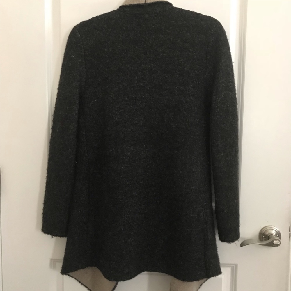 Zara Knit open front wool cardigan - Picture 5 of 7